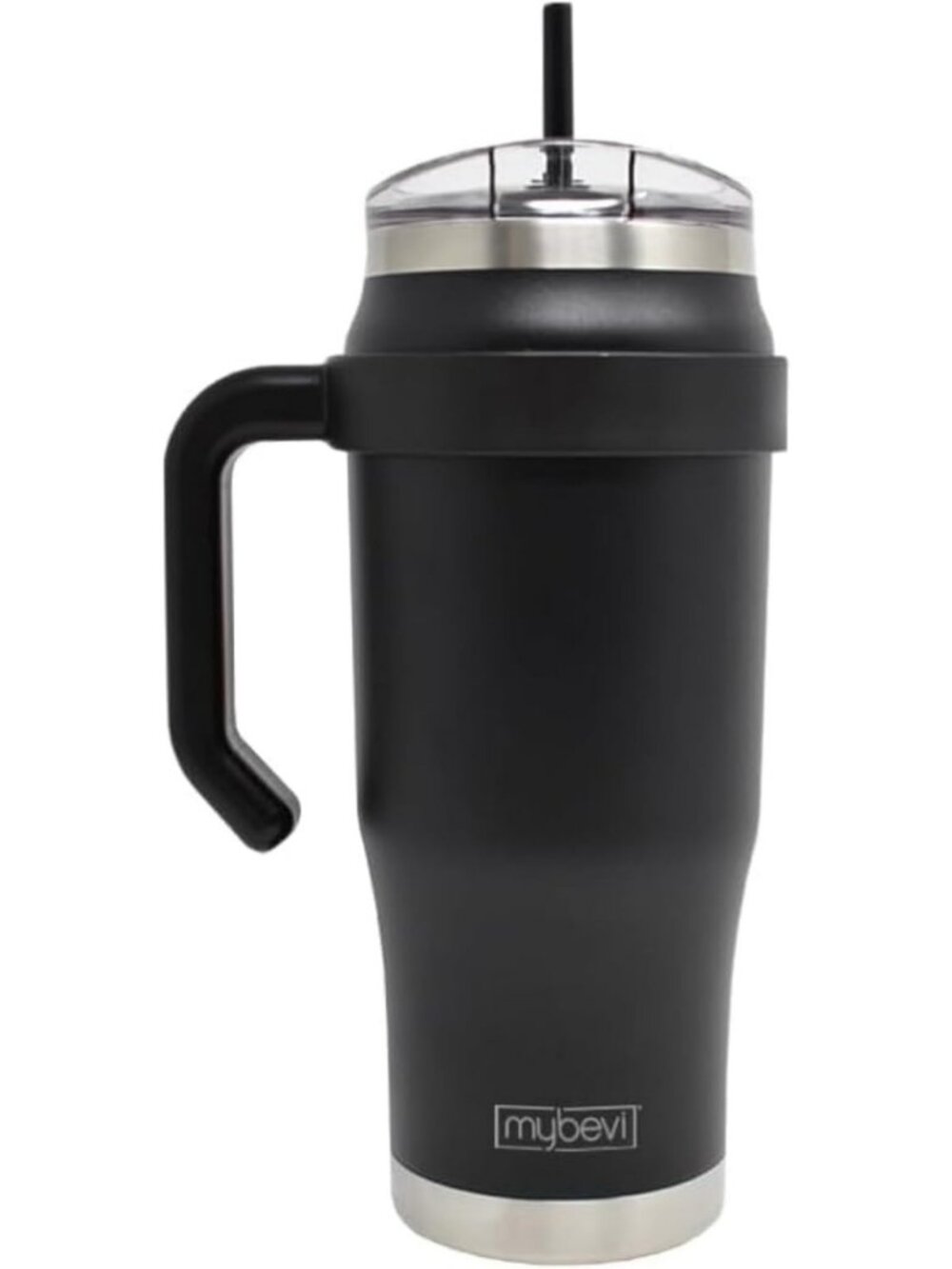 Premium Stainless Steel Travel Mug - 32 Oz, Hot/Cold Insulation, Durable Handle